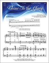 Thine Is the Glory Handbell sheet music cover